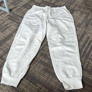 Target Cream Joggers